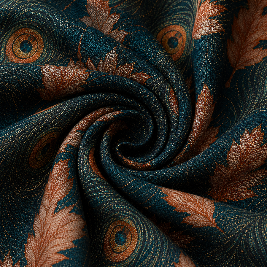 Multicolor Unstitched Kurta Fabric