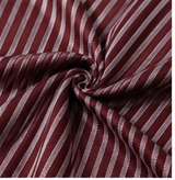Maroon & White Twill Striped Premium Unstitched Shirt Fabric