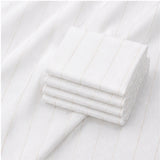 Off White Textured Unstitched Shirt Fabric