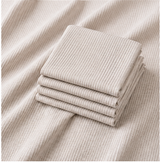 Oatmeal Latte Stripe Shirt Fabric