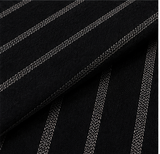 Black & White Stripe  Shirt Fabric