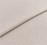 Oatmeal Latte Stripe Shirt Fabric