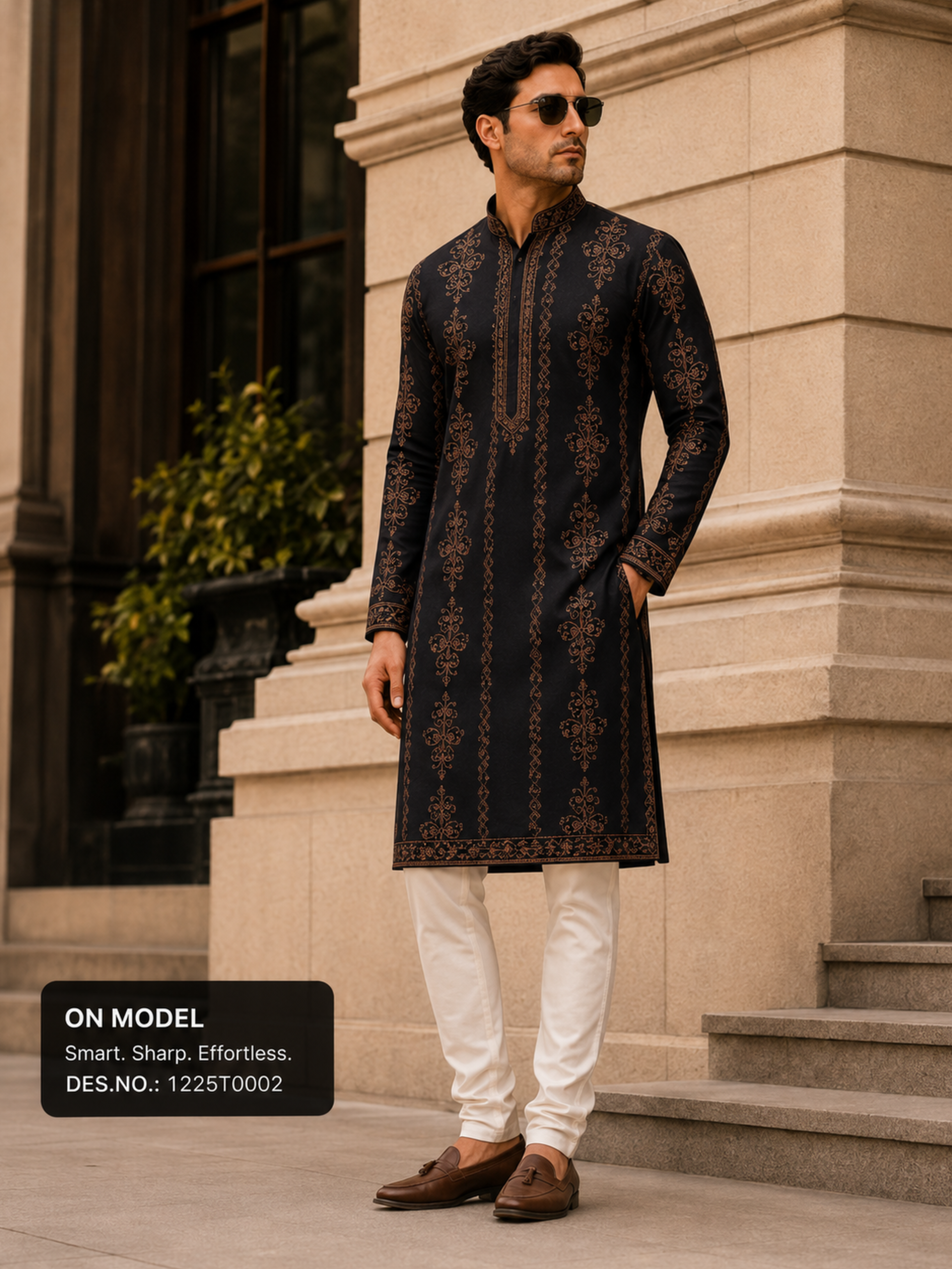 woven textured Unstitched Kurta Fabric