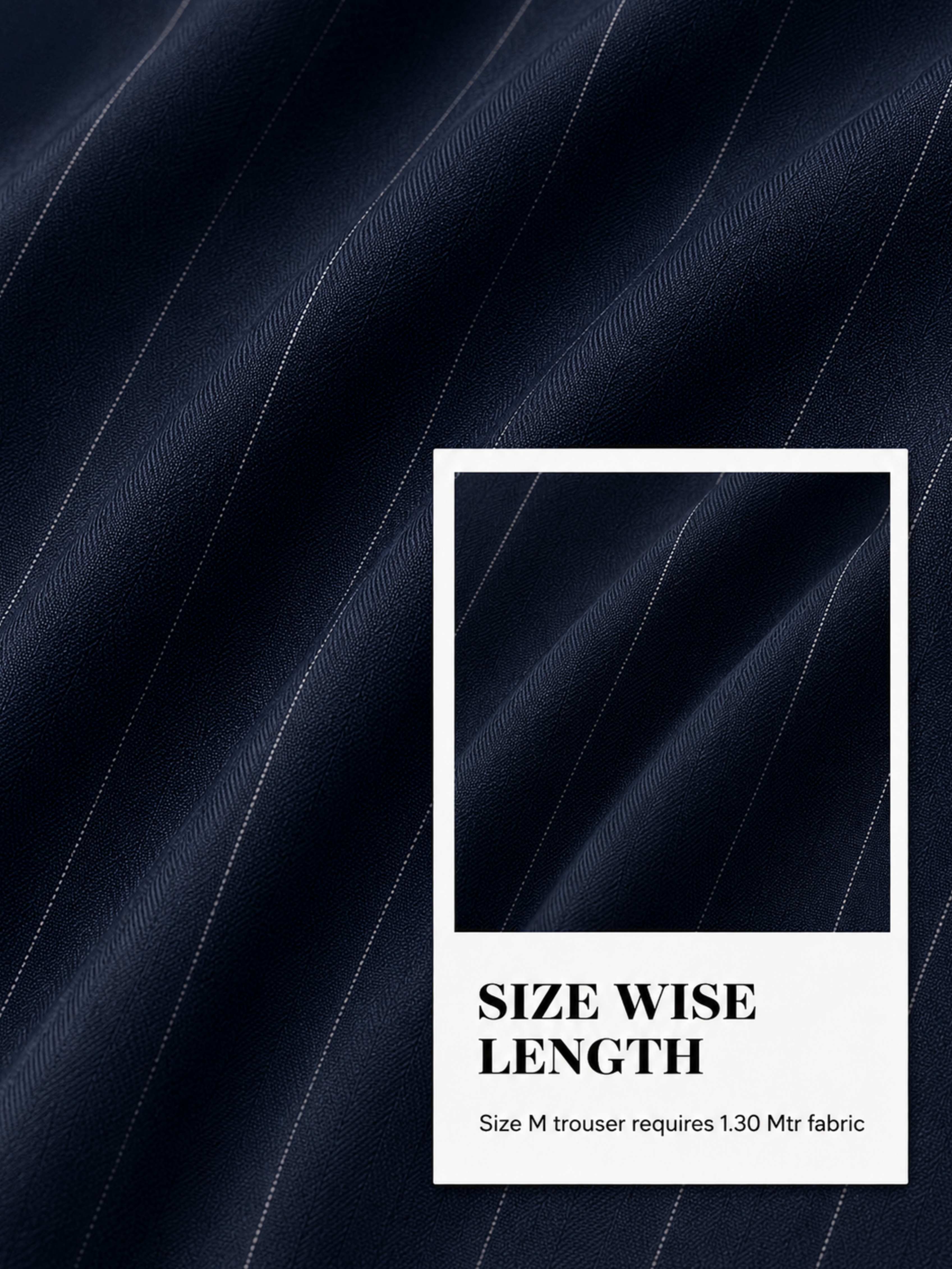Navy Blue Pant Fabric
