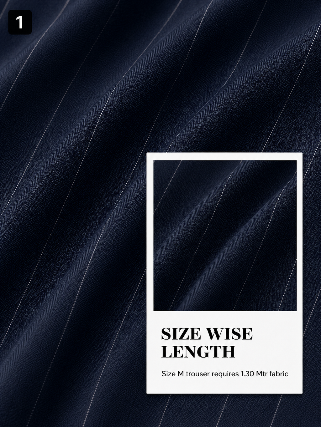 Navy Blue Pant Fabric
