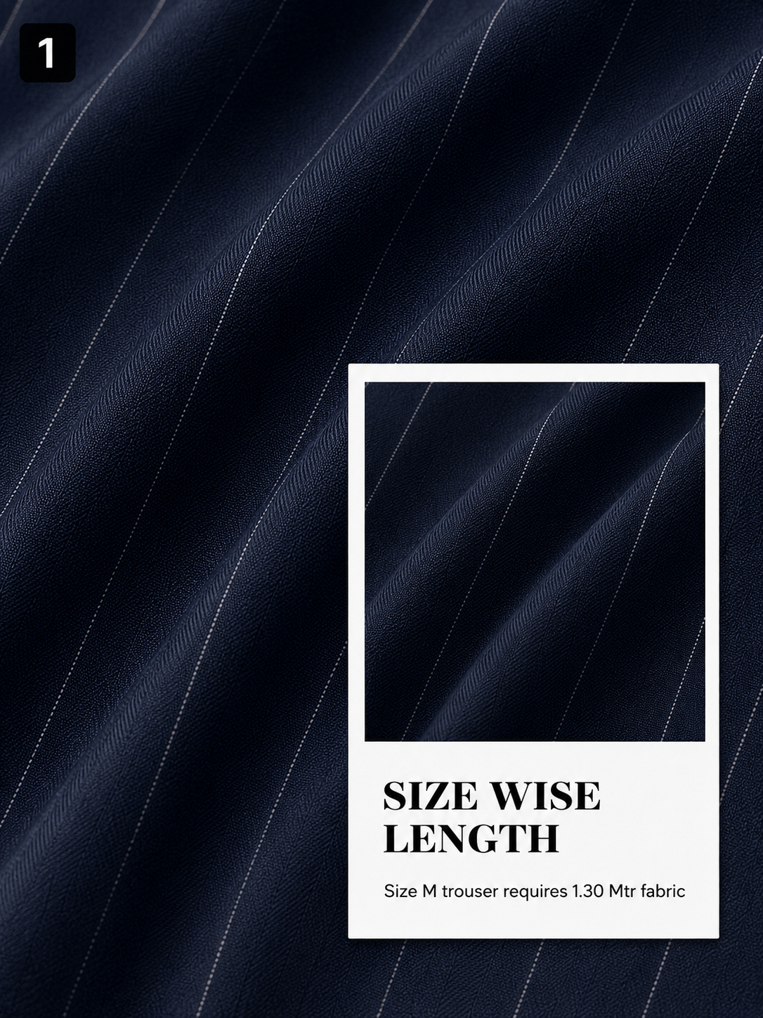 Navy Blue Pant Fabric