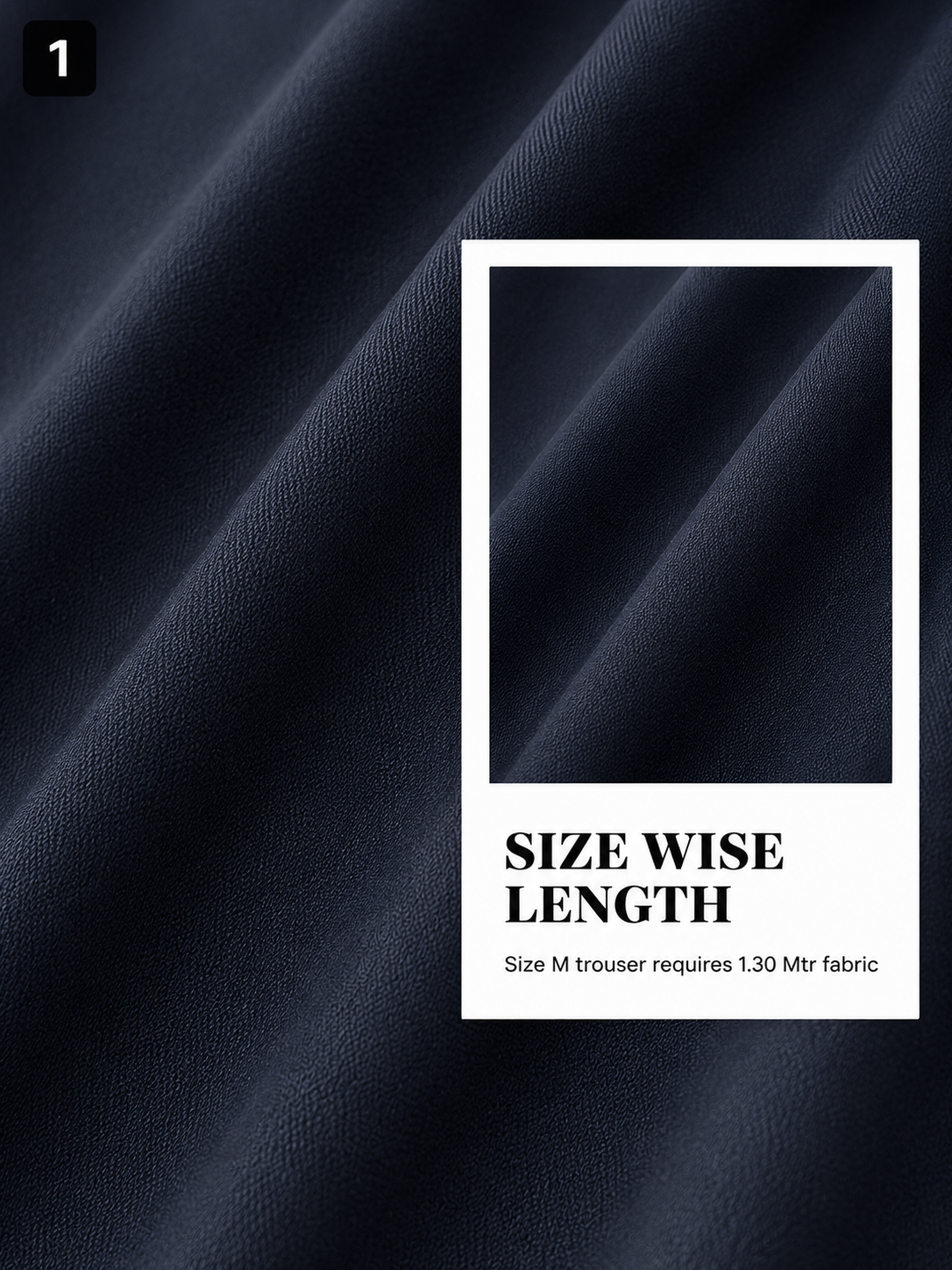 Navy Blue Pant Fabric