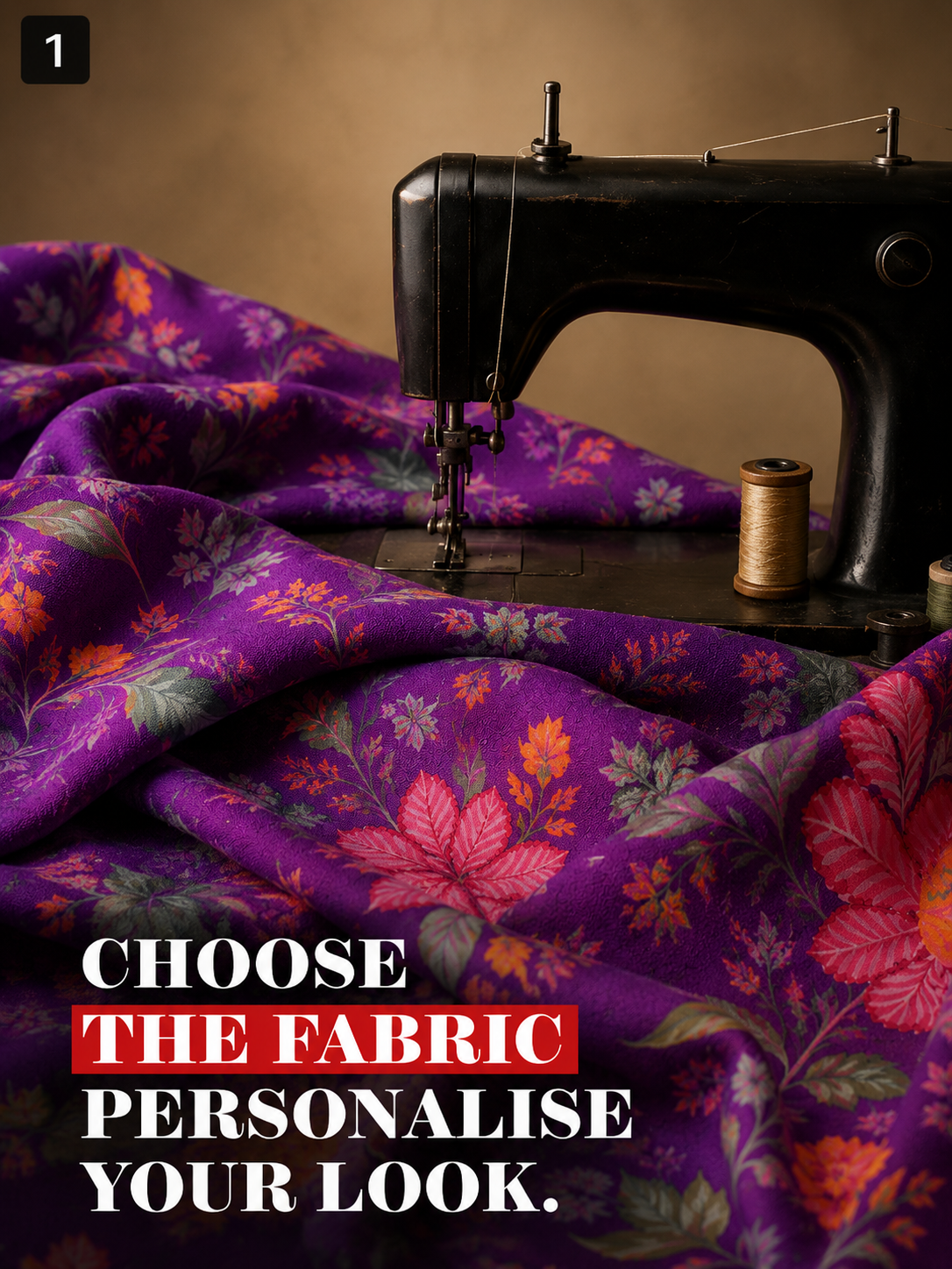 Floral Unstitched Kurta Fabric