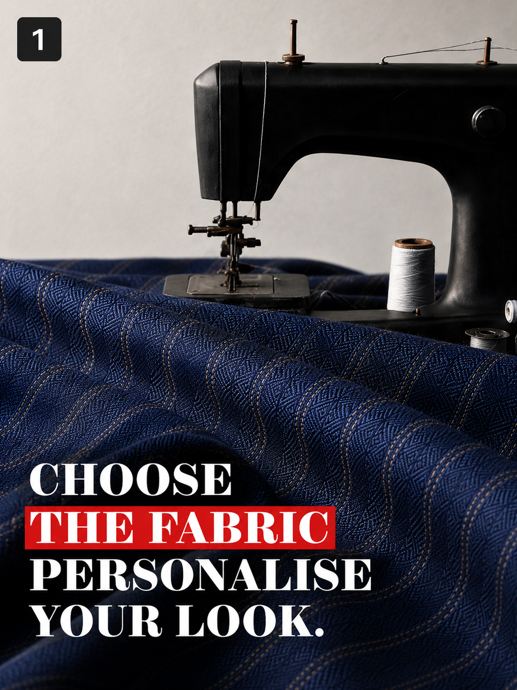 Royal Navy Textured Stripe Shirt Fabric