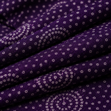 Purple Printed Unstitched Kurta Fabric
