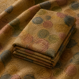 Beige Gold Embroidered Kurta Fabric