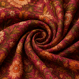 Pink Floral Kurta Fabric
