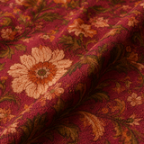 Pink Floral Kurta Fabric