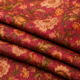 Pink Floral Kurta Fabric