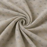 Ivory Printed Unstitched Kurta Fabric