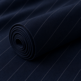 Navy Textured Finish  Pant Fabric