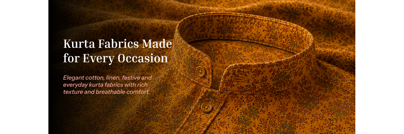 Kurta Fabrics Made for Every Occasion