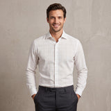 Ivory Beige Shirt Fabric