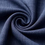 Blue Fine  Checked Pant Fabric