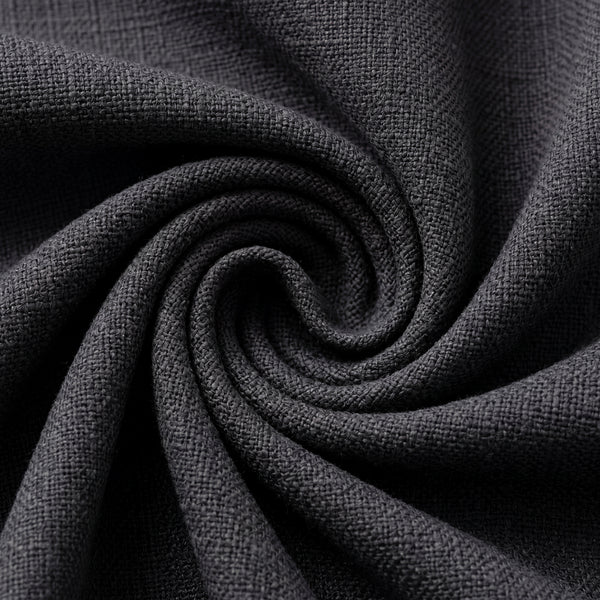 Black Micro-Checked Pant Fabric