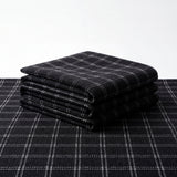 Black Check  Shirt Fabric